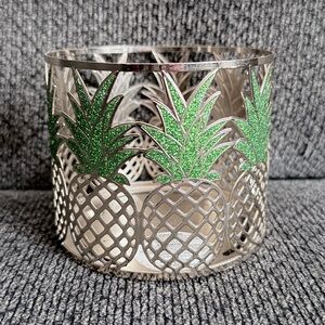 Bath & Body Works Pineapple 3 Wick Candle Holder - NWT